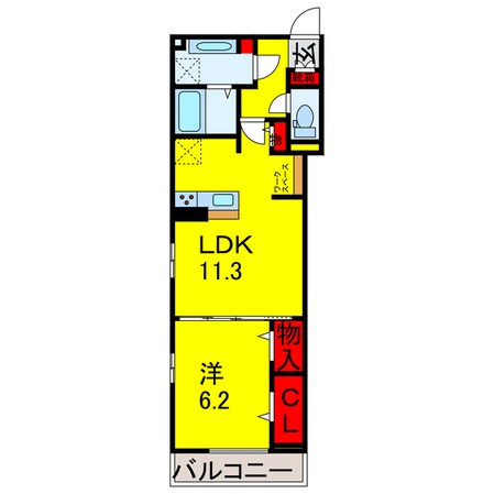 五井駅 徒歩4分 1階の物件間取画像